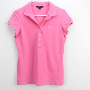 Express Large Soft Polo Pink